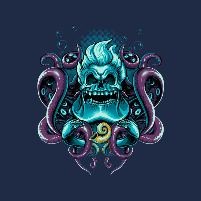 SeaWitch Skull-Womens-Fitted-Tee-daobiwan