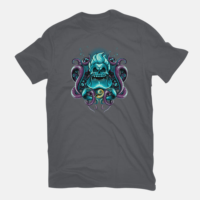 SeaWitch Skull-Unisex-Basic-Tee-daobiwan