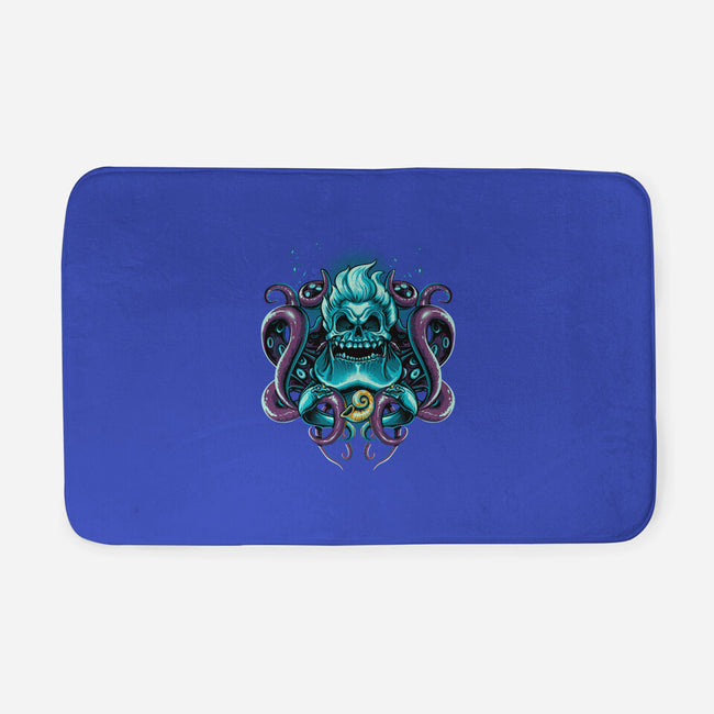 SeaWitch Skull-None-Memory Foam-Bath Mat-daobiwan