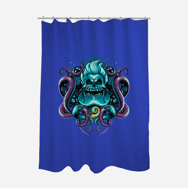 SeaWitch Skull-None-Polyester-Shower Curtain-daobiwan