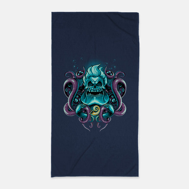 SeaWitch Skull-None-Beach-Towel-daobiwan