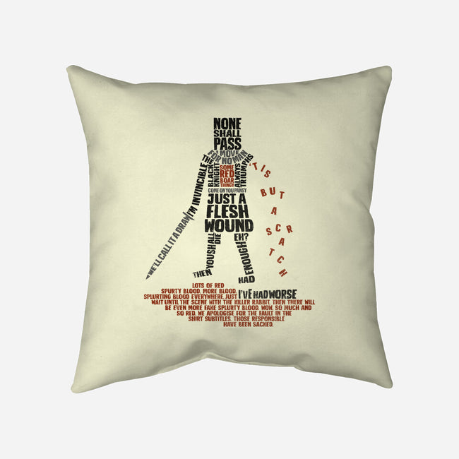 Tis But Some Text-None-Removable Cover w Insert-Throw Pillow-kg07