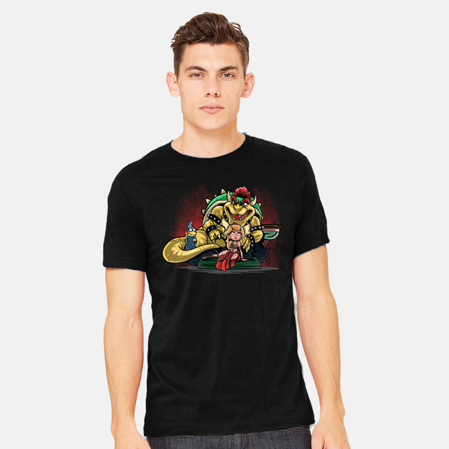 Bowser The Hutt-Mens-Heavyweight-Tee-zascanauta