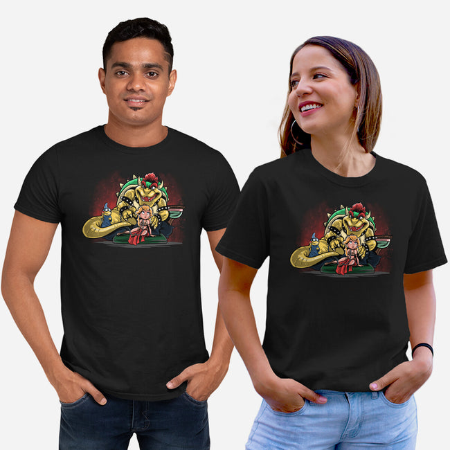 Bowser The Hutt-Unisex-Basic-Tee-zascanauta