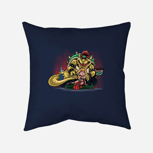 Bowser The Hutt-None-Removable Cover w Insert-Throw Pillow-zascanauta