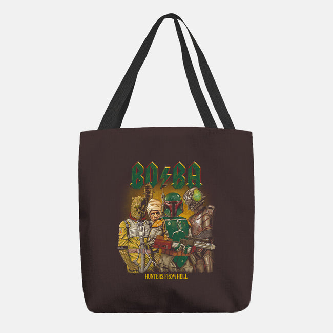 Hunters From Hell-None-Basic Tote-Bag-CappO