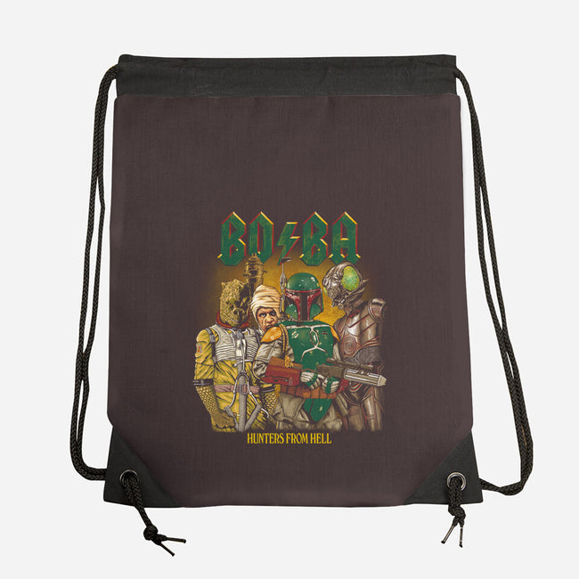 Hunters From Hell-None-Drawstring-Bag-CappO