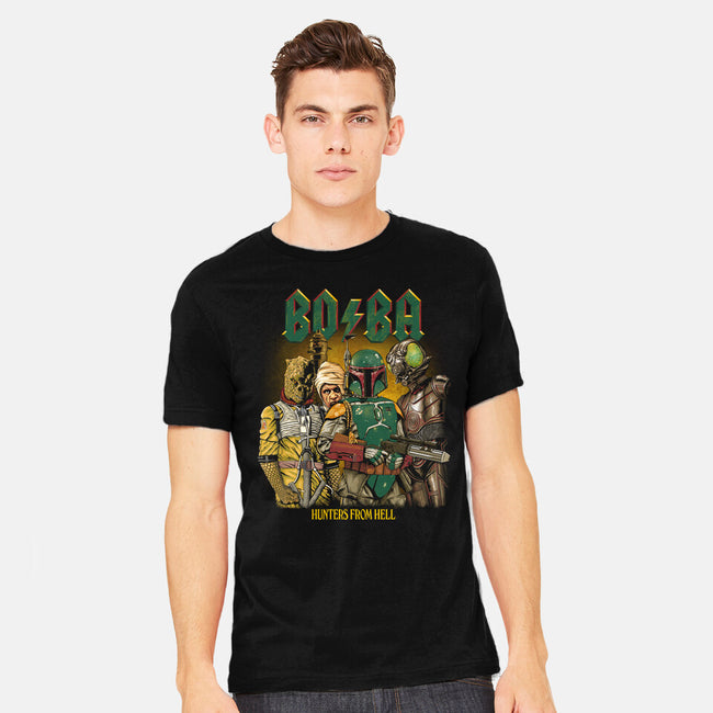 Hunters From Hell-Mens-Heavyweight-Tee-CappO