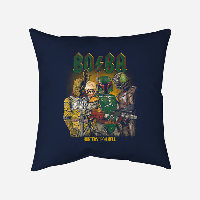 Hunters From Hell-None-Removable Cover w Insert-Throw Pillow-CappO