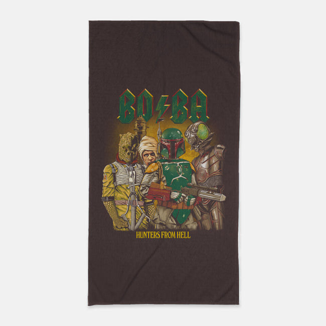 Hunters From Hell-None-Beach-Towel-CappO