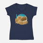 The Great Wave Off Arrakis-Womens-V-Neck-Tee-Getsousa!