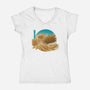 The Great Wave Off Arrakis-Womens-V-Neck-Tee-Getsousa!