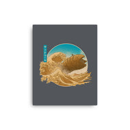 The Great Wave Off Arrakis-None-Stretched-Canvas-Getsousa!