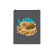 The Great Wave Off Arrakis-None-Matte-Poster-Getsousa!