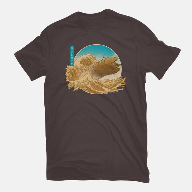The Great Wave Off Arrakis-Womens-Basic-Tee-Getsousa!