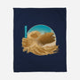 The Great Wave Off Arrakis-None-Fleece-Blanket-Getsousa!