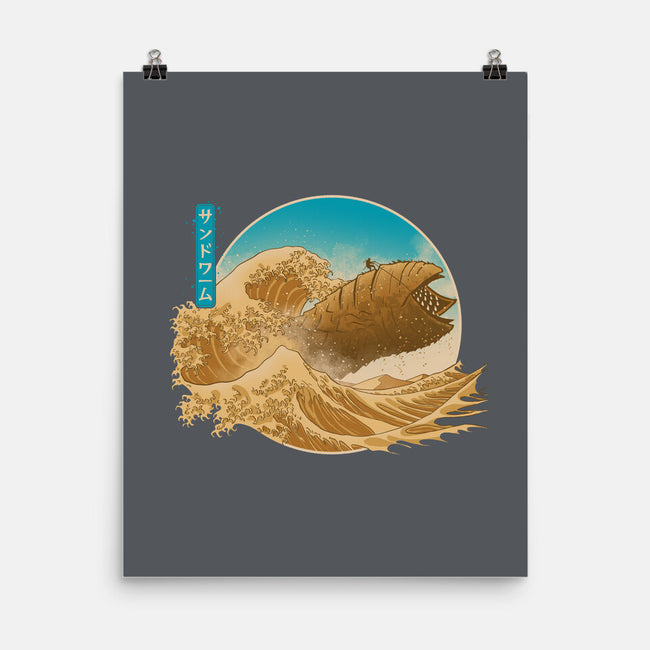 The Great Wave Off Arrakis-None-Matte-Poster-Getsousa!