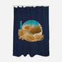 The Great Wave Off Arrakis-None-Polyester-Shower Curtain-Getsousa!