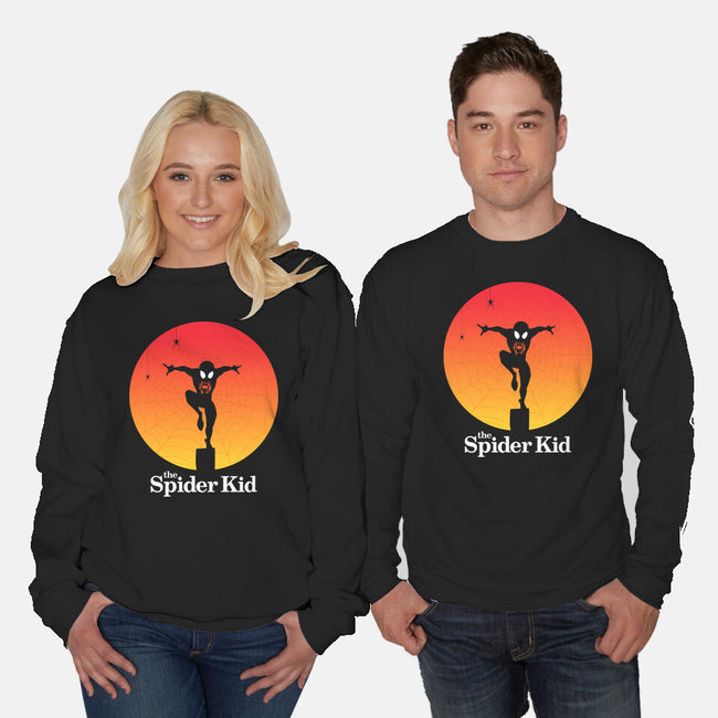 The Spider Kid-Unisex-Crew Neck-Sweatshirt-Vitaliy Klimenko