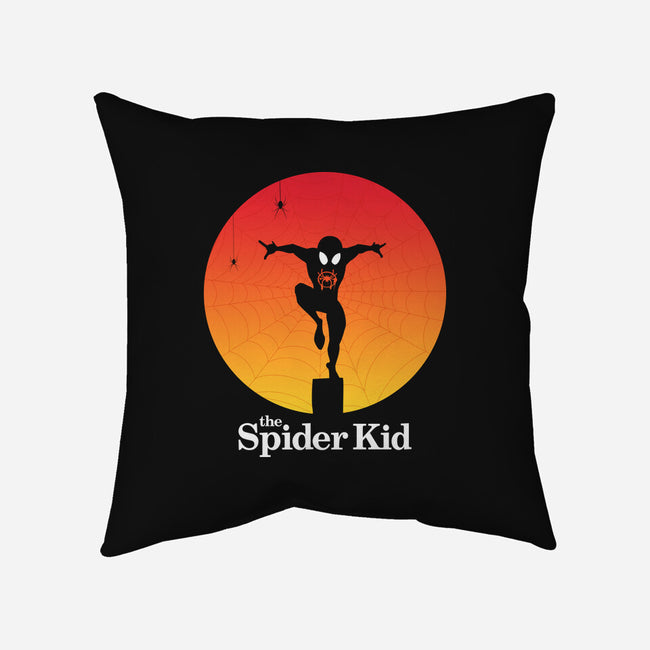 The Spider Kid-None-Removable Cover w Insert-Throw Pillow-Vitaliy Klimenko
