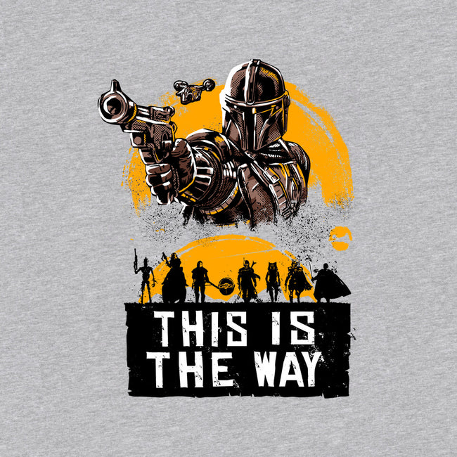 The Only Way-Womens-V-Neck-Tee-Knegosfield
