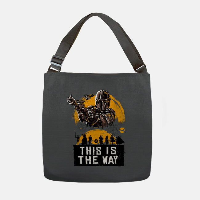 The Only Way-None-Adjustable Tote-Bag-Knegosfield