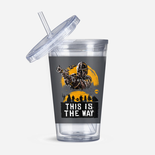 The Only Way-None-Acrylic Tumbler-Drinkware-Knegosfield