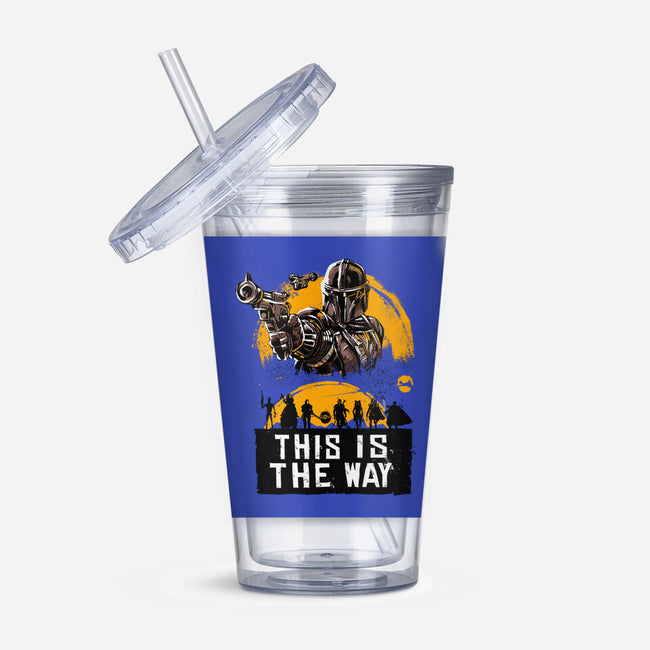 The Only Way-None-Acrylic Tumbler-Drinkware-Knegosfield
