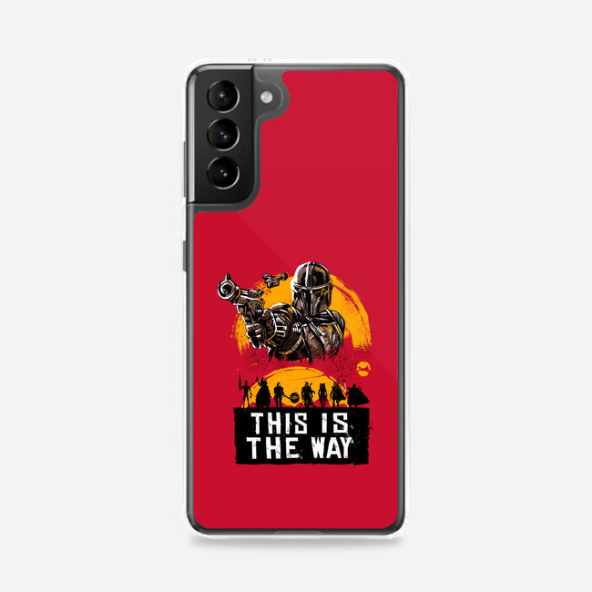 The Only Way-Samsung-Snap-Phone Case-Knegosfield