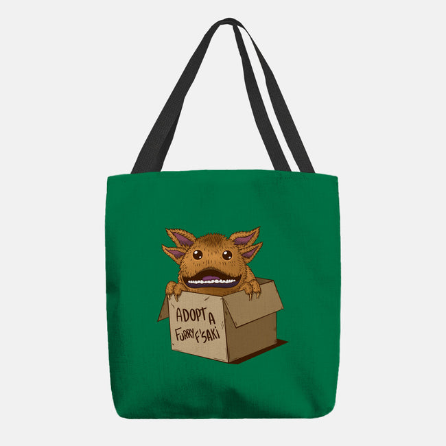 Adopt A Furry F'Saki-None-Basic Tote-Bag-sachpica