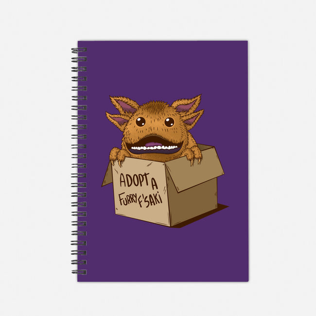 Adopt A Furry F'Saki-None-Dot Grid-Notebook-sachpica