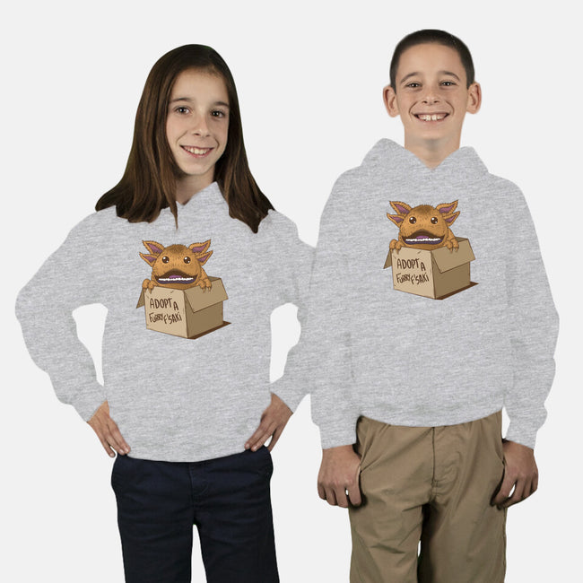 Adopt A Furry F'Saki-Youth-Pullover-Sweatshirt-sachpica