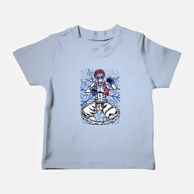 Slayer Akaza-Baby-Basic-Tee-Panchi Art