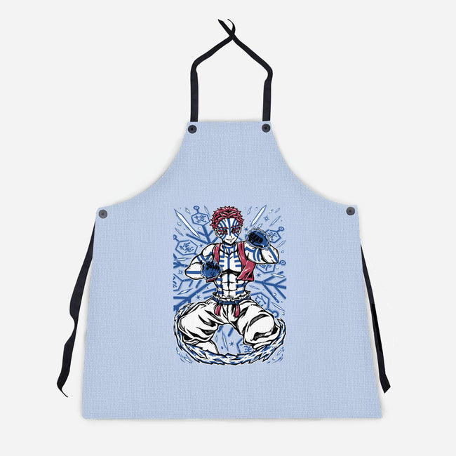 Slayer Akaza-Unisex-Kitchen-Apron-Panchi Art