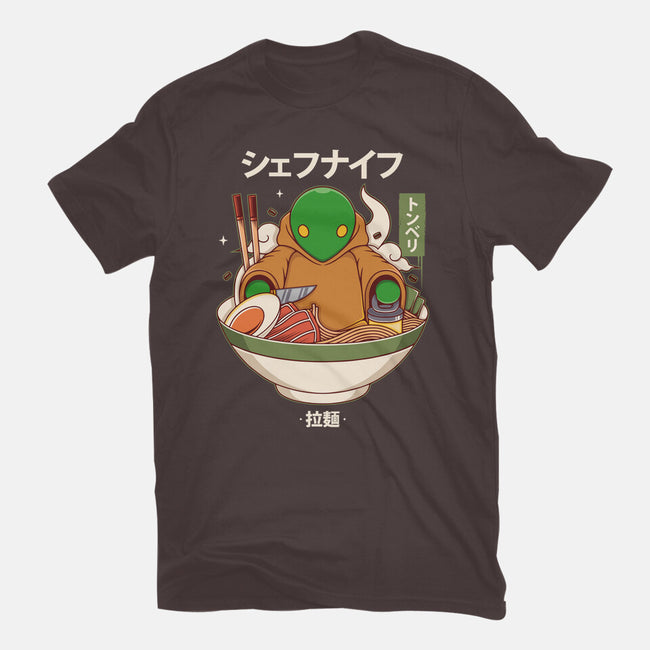 Tonberry Ramen-Womens-Basic-Tee-Alundrart