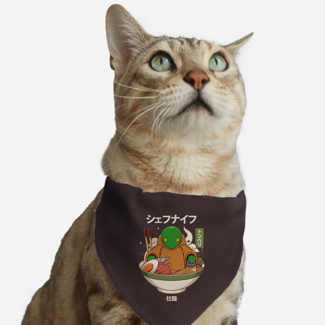 Tonberry Ramen-Cat-Adjustable-Pet Collar-Alundrart