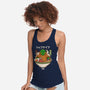 Tonberry Ramen-Womens-Racerback-Tank-Alundrart