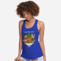 Tonberry Ramen-Womens-Racerback-Tank-Alundrart