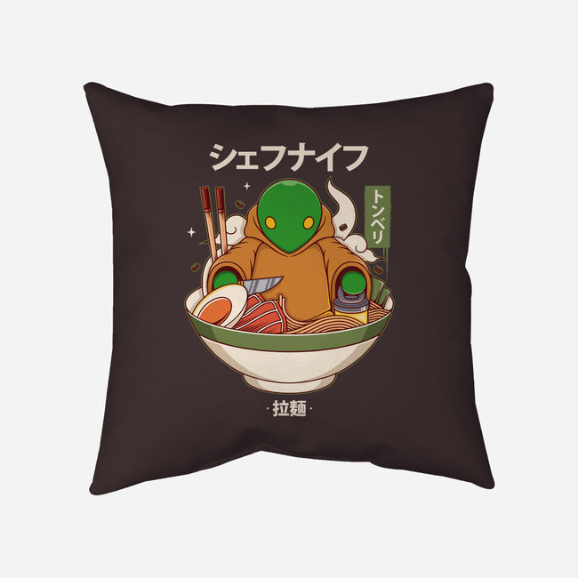 Tonberry Ramen-None-Removable Cover w Insert-Throw Pillow-Alundrart