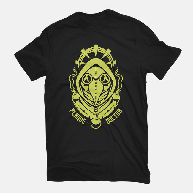 Darkest Plague Doctor-Womens-Fitted-Tee-Alundrart