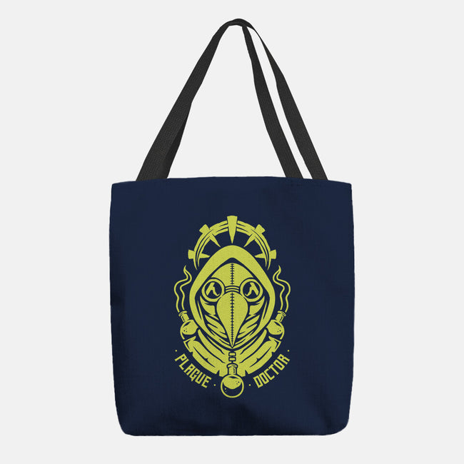 Darkest Plague Doctor-None-Basic Tote-Bag-Alundrart