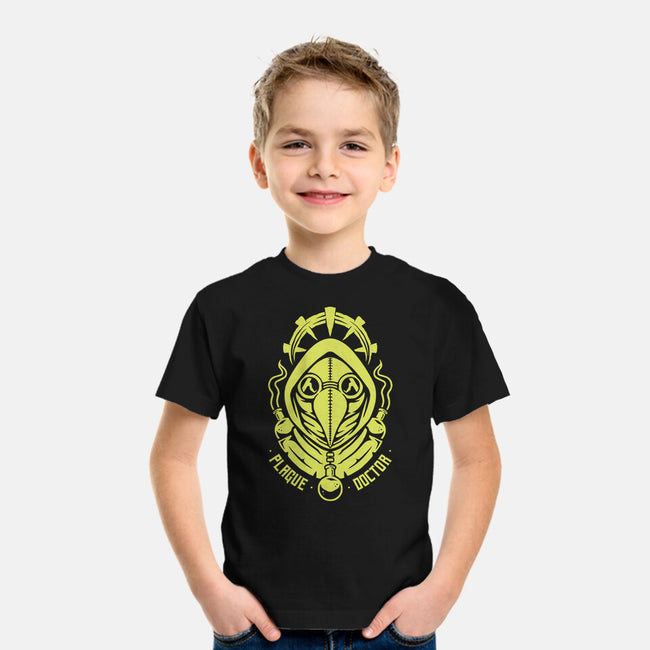 Darkest Plague Doctor-Youth-Basic-Tee-Alundrart