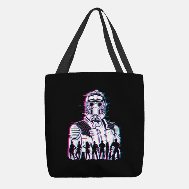 Guardians Glitched-None-Basic Tote-Bag-danielmorris1993