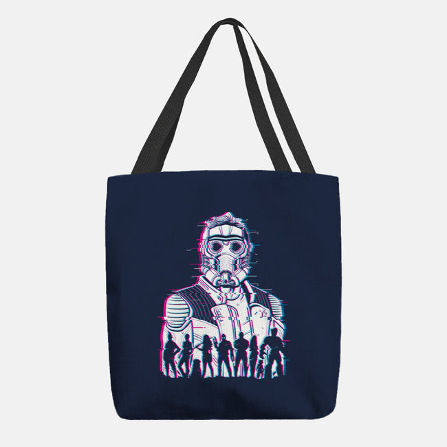 Guardians Glitched-None-Basic Tote-Bag-danielmorris1993
