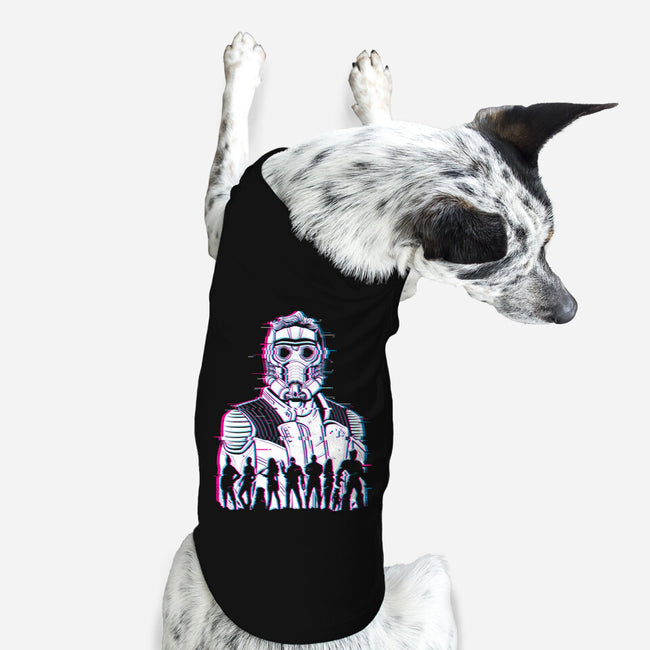 Guardians Glitched-Dog-Basic-Pet Tank-danielmorris1993
