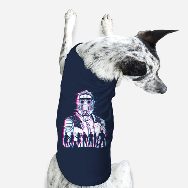 Guardians Glitched-Dog-Basic-Pet Tank-danielmorris1993