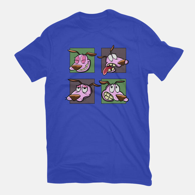 Faces Of Dog-Womens-Fitted-Tee-nickzzarto