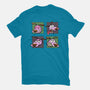 Faces Of Dog-Womens-Fitted-Tee-nickzzarto