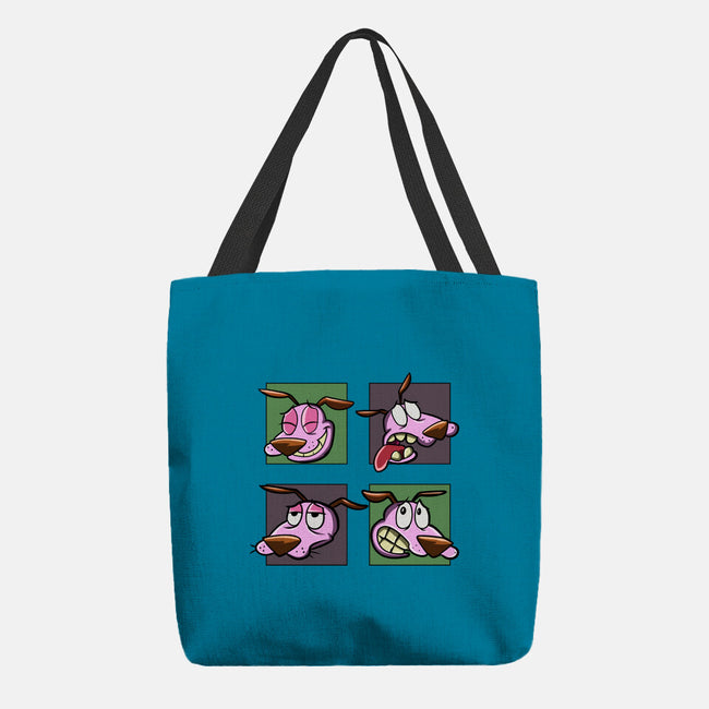 Faces Of Dog-None-Basic Tote-Bag-nickzzarto