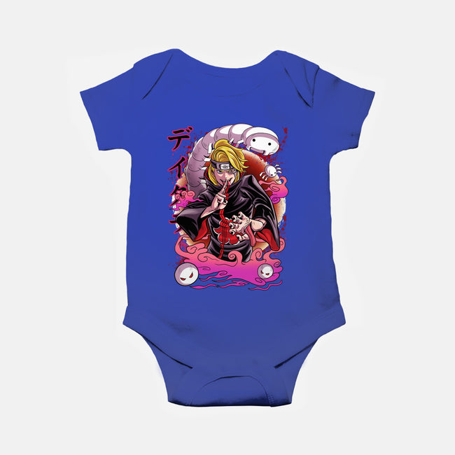 Explosive Ninja-Baby-Basic-Onesie-Conjura Geek